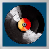 Poster Vinylrecord (Voorkant)