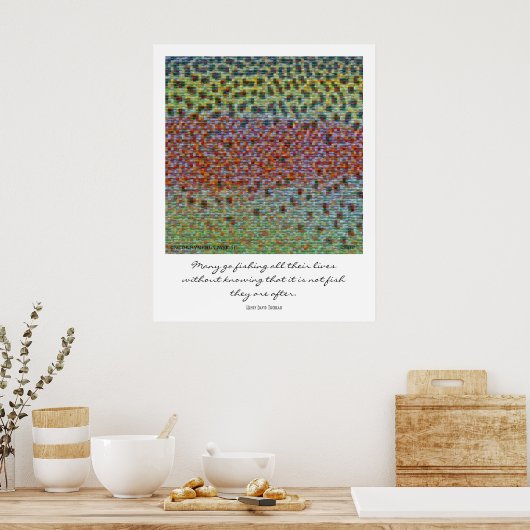 Poster vishuiden (Keuken)