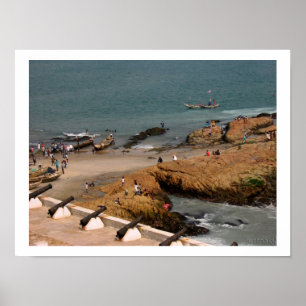 poster vissers op het werk