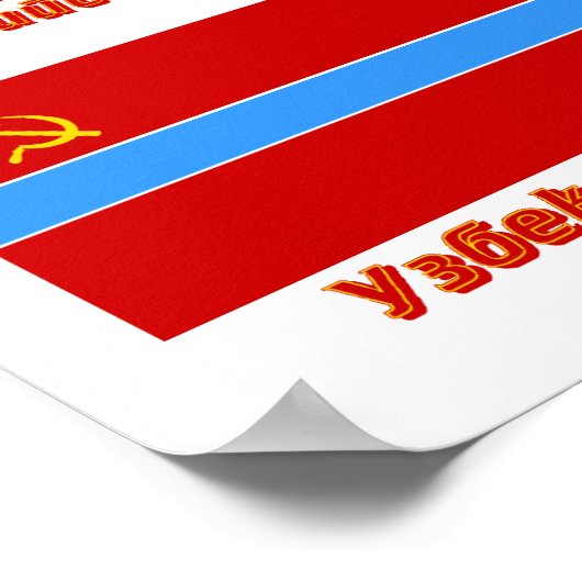 POSTER! Vlaggen van de USSR Poster (Hoek)