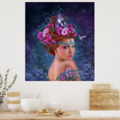 Poster Vlagkoningin (Keuken)