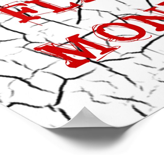 Poster vliegende apen (Hoek)