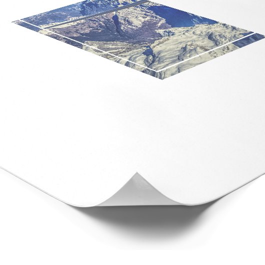 Poster Vliegtuig (Hoek)