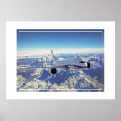 Poster Vliegtuig (Voorkant)