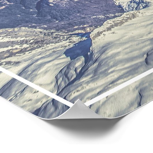 Poster Vliegtuig (Hoek)