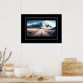 Poster Vliegtuig (Keuken)