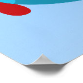 Poster vliegtuigbanner Boy Birthday Banner (Hoek)