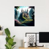 Poster Vloeiend beestje (Thuiskantoor)