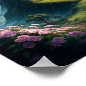 Poster Vloeiend beestje (Hoek)