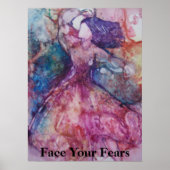 poster "Voed je angst aan" (Voorkant)