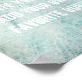 poster voegt uw eigen offerte toe voor aangepast d (Hoek)