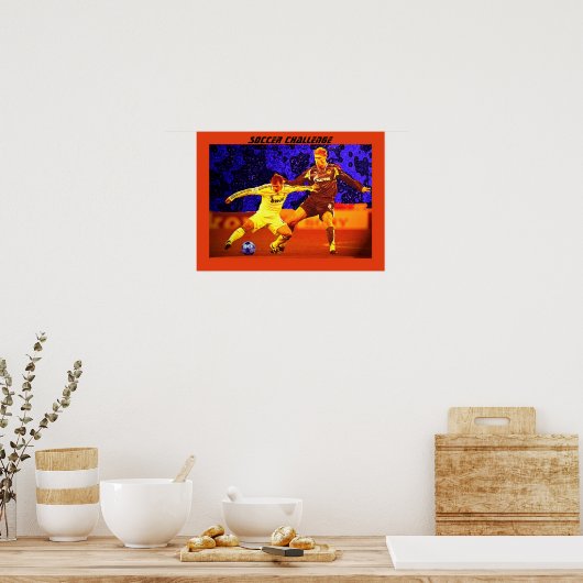 Poster Voetbal (Keuken)