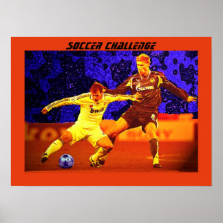 Poster Voetbal