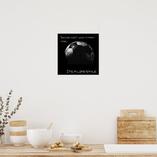 Poster Voetbal (Keuken)