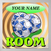 Poster Voetbal (Voorkant)