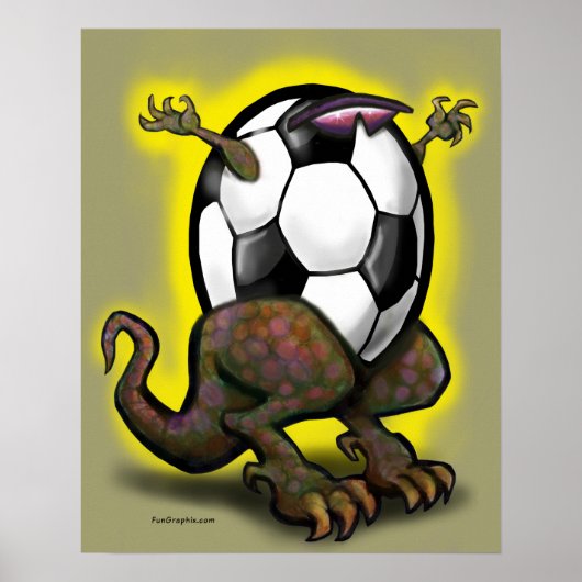 Poster Voetbal (Voorkant)