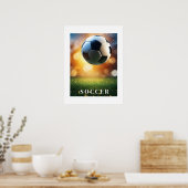 Poster Voetbal (Keuken)