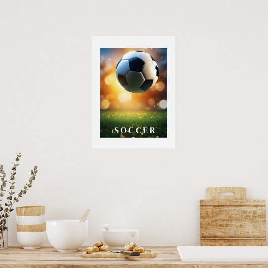 Poster Voetbal (Keuken)