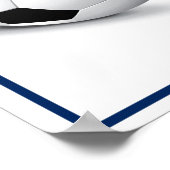 Poster-Voetbal 24 x 20 inch Poster (Hoek)