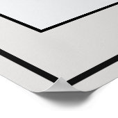 Poster-Voetbal 24 x 24 inch Poster (Hoek)