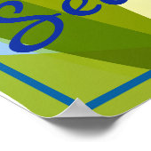 Poster-Voetbal 24 x 24 inch Poster (Hoek)