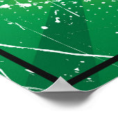 Poster-Voetbal 24 x 24 inch Poster (Hoek)