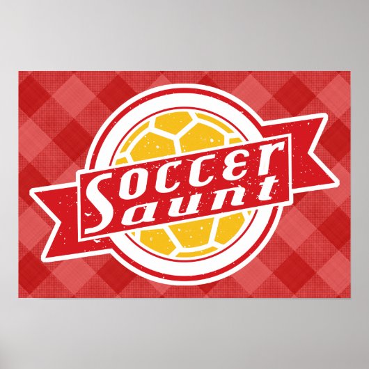 Poster Voetbal afdrukken (Voorkant)