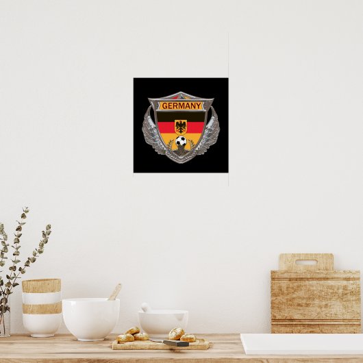 Poster voetbal Duitsland (Keuken)