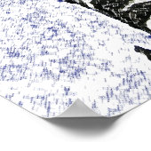 Poster vogelboom (Hoek)