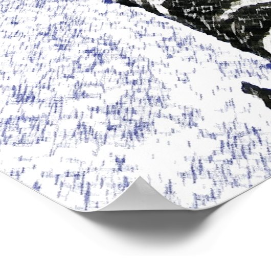 Poster vogelboom (Hoek)