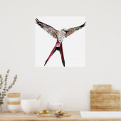 Poster: Vogelspanwijdte van de componenten van het Poster (Keuken)