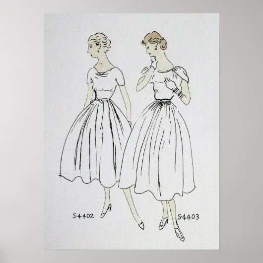 Poster Vogue 1953 (Voorkant)