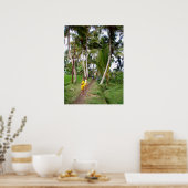 Poster vol (18 x 24 inch) kinderen Ubud Bali (Keuken)