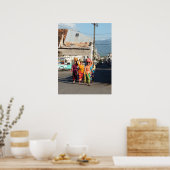 Poster vol (18 x 24 inch) Singaraja Bali Indonesia (Keuken)