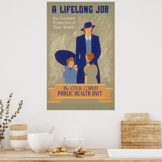  Poster volksgezondheid (Keuken)