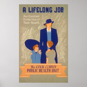 Poster volksgezondheid