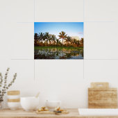 Poster volledig formaat (24 x 18 inch) Palm Trees (Keuken)