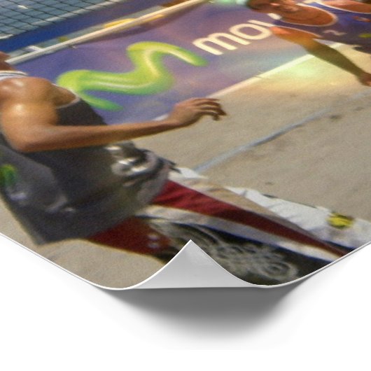 Poster Volleybalspel (Hoek)