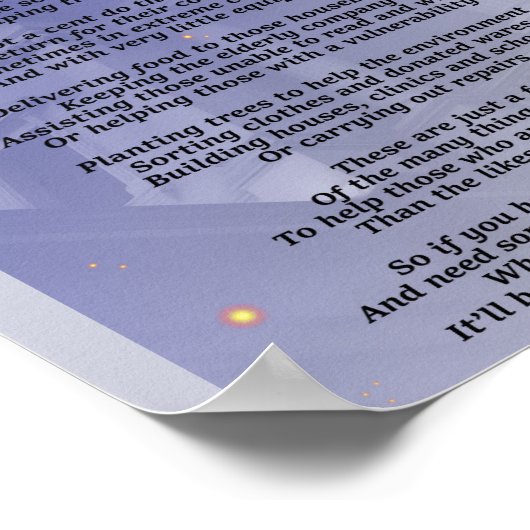 Poster Volunteer Heroes (Hoek)