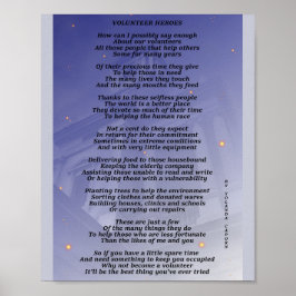 Poster Volunteer Heroes