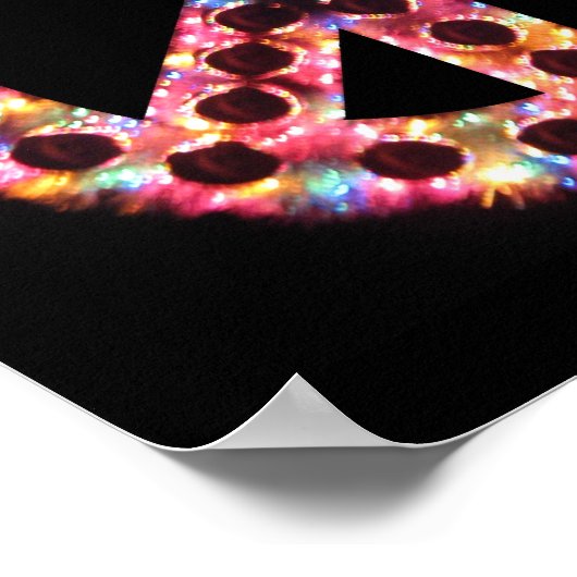 poster voor 5-kleurenvredes (Hoek)