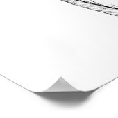 Poster voor 5e verjaardagsfeestje. (Hoek)