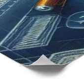 Poster voor aandelenhandel (Hoek)