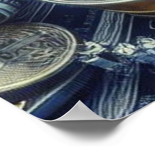 Poster voor aandelenhandel (Hoek)