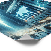 Poster voor aandelenhandel (Hoek)