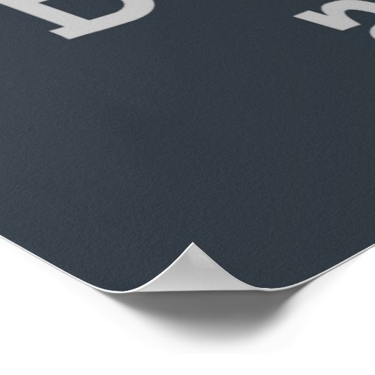 POSTER voor aangepaste kleuren voor HUISWERK (Hoek)