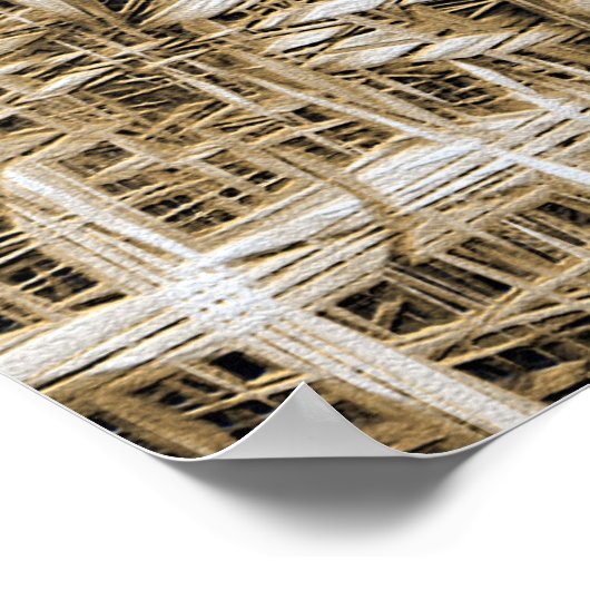 poster voor abstracte fantasie (Hoek)