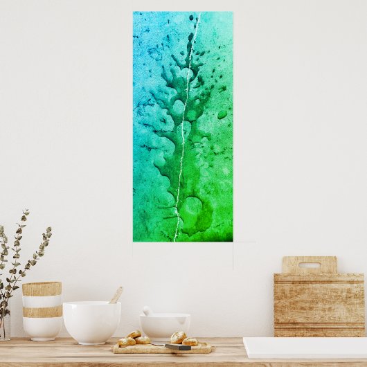 poster voor abstracte kunst (Keuken)