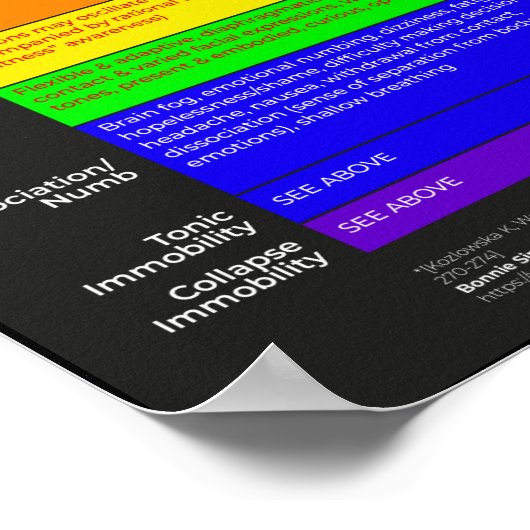 Poster voor activering van zenuwstelsel (Hoek)