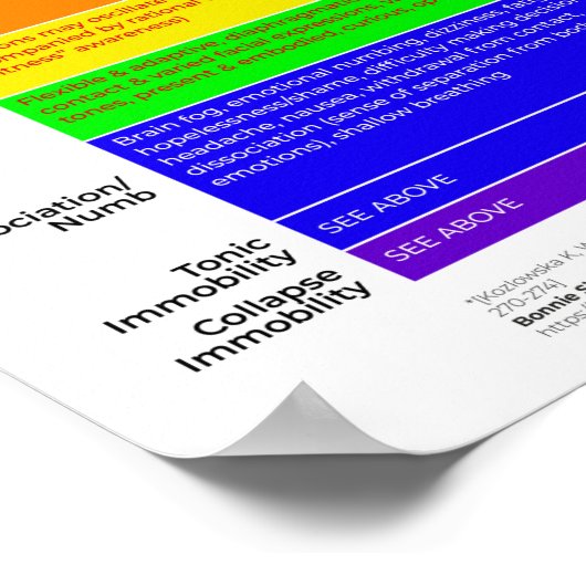 Poster voor activering van zenuwstelsel (Hoek)